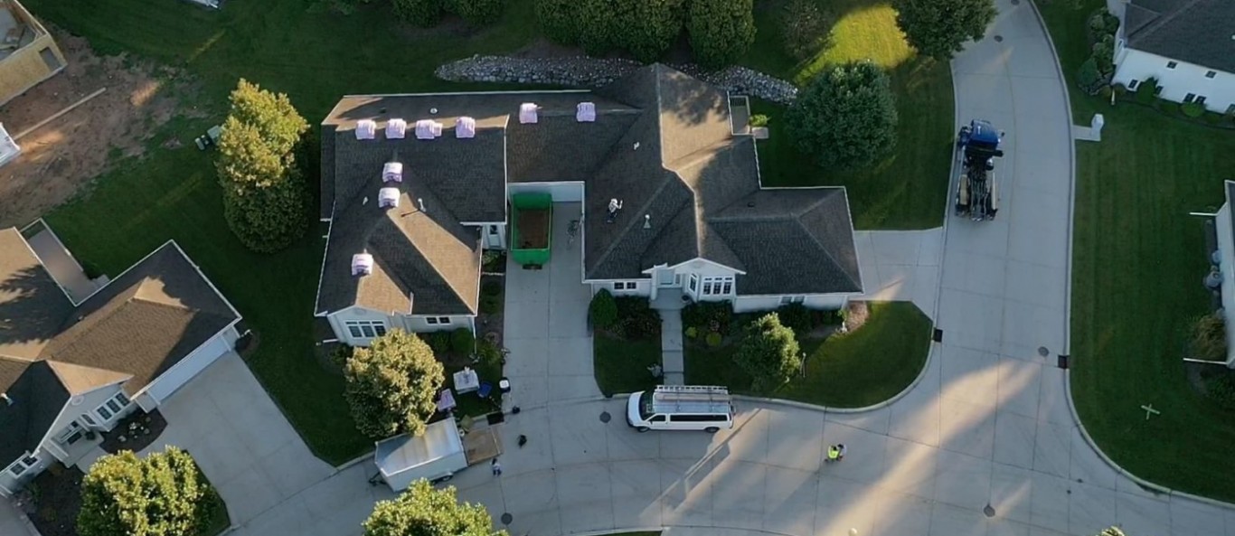 Irish Roofing Co. project