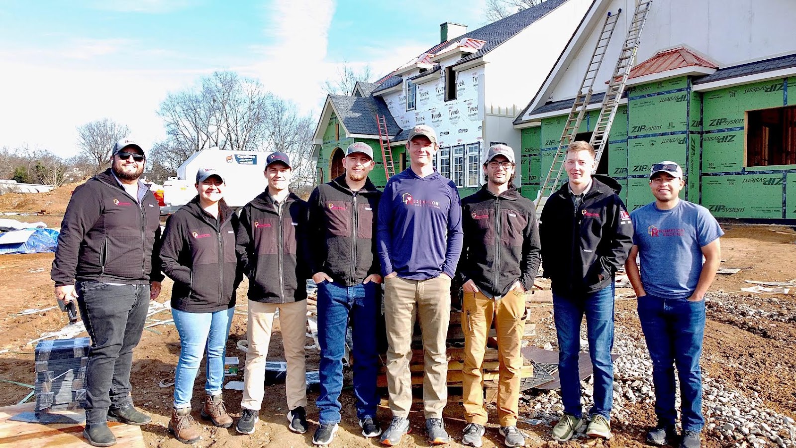 Redemption Roofing and Construction project
