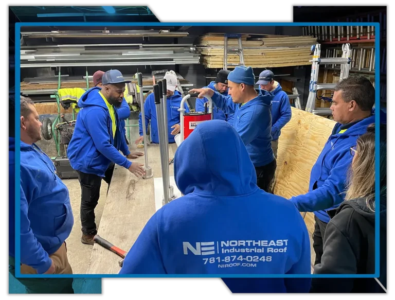 Northeast Industrial Roof project